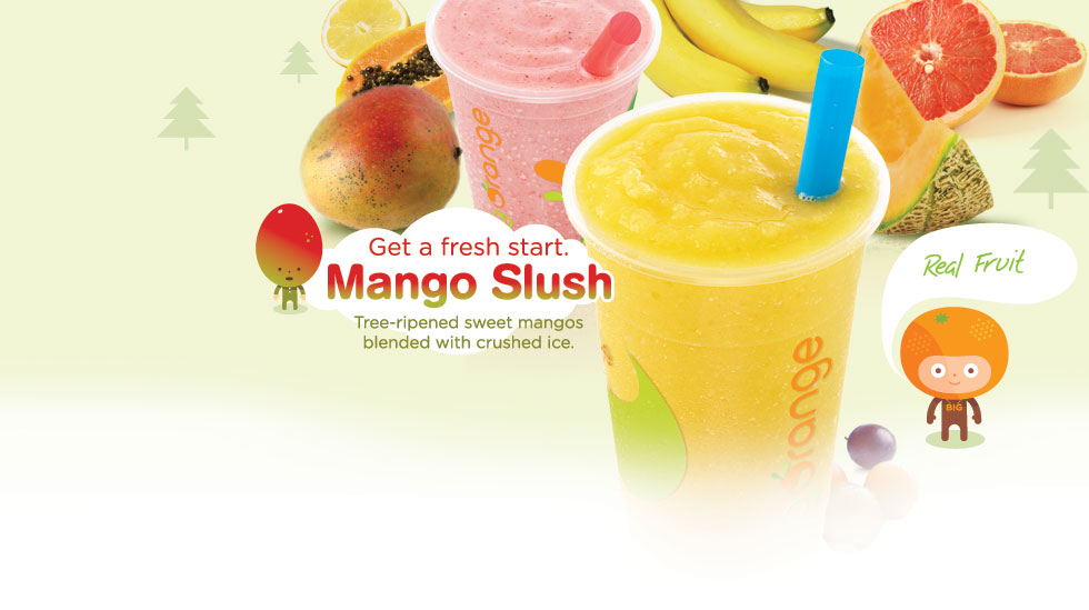 Big Orange Mango Slush